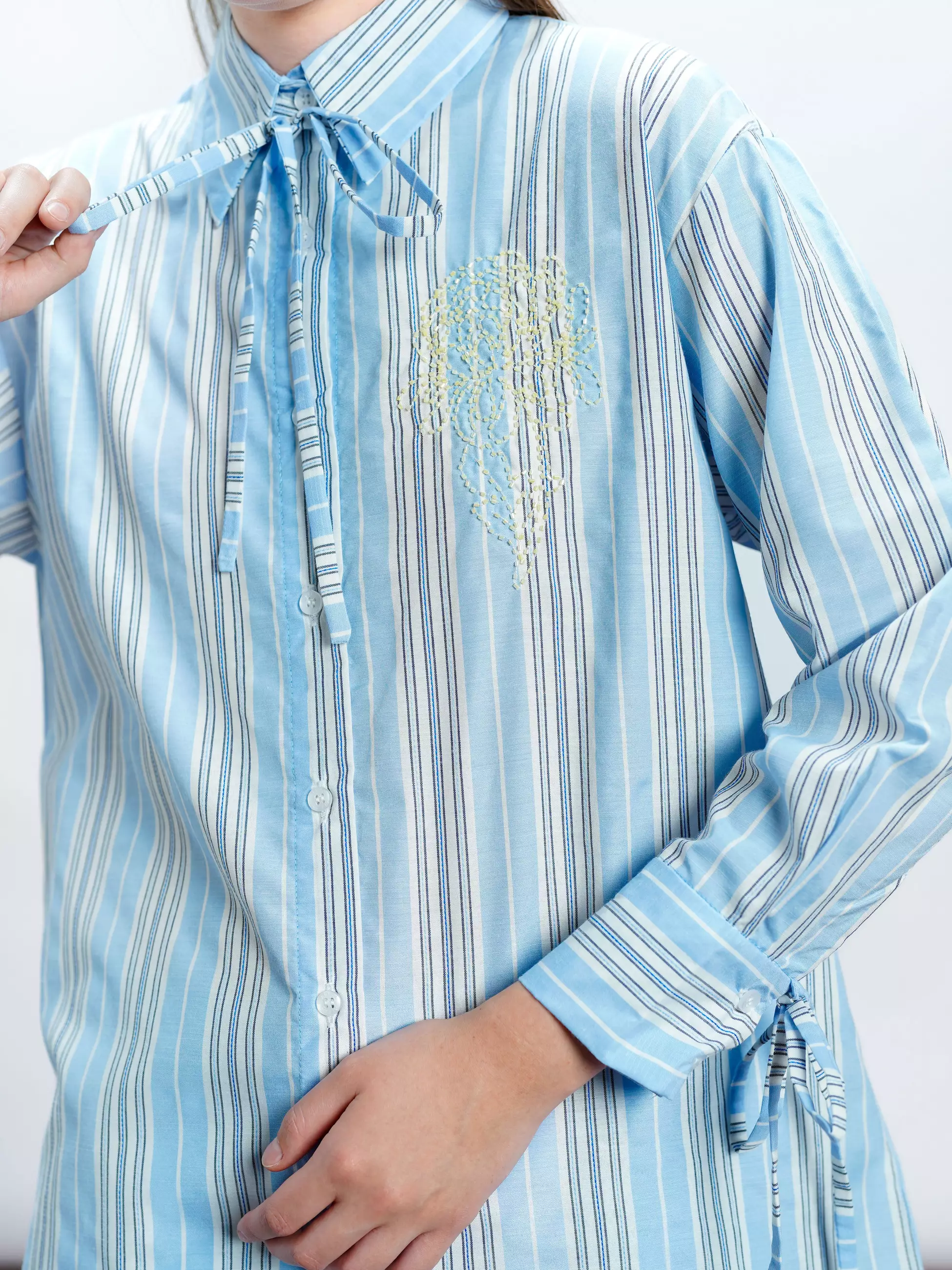 Aleza - Nara Shirt Blue