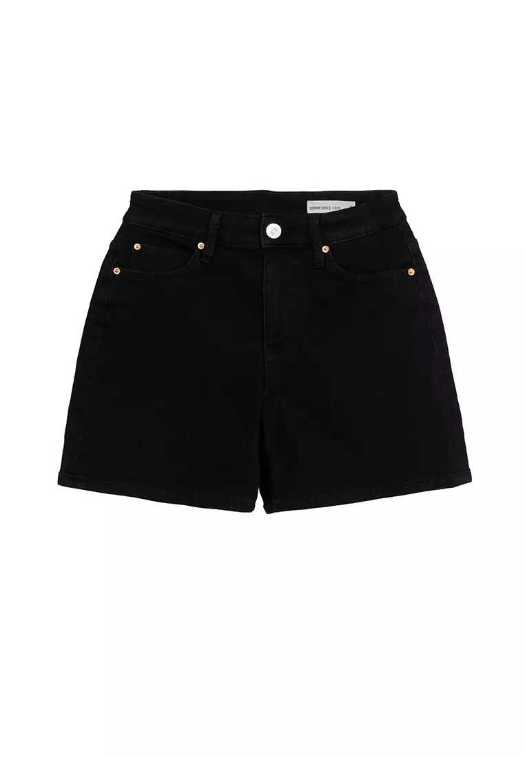 High Waist Booty Shorts - Spencer's