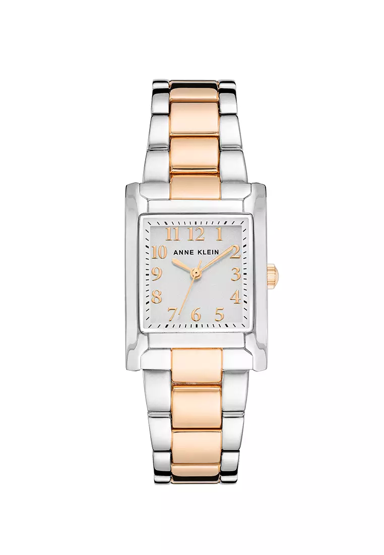 Buy Anne Klein Rose Gold Tone Tone Square Watch 2024 Online