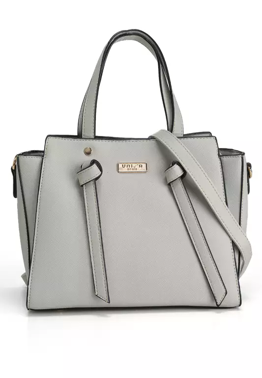Saffiano Convertible Top Handle Bag