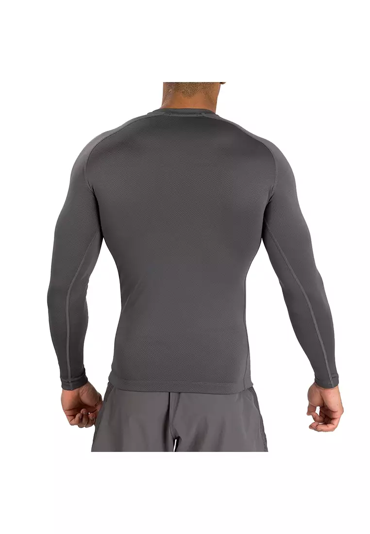 Venum Contender Men’s Long Sleeve Rashguard - Grey