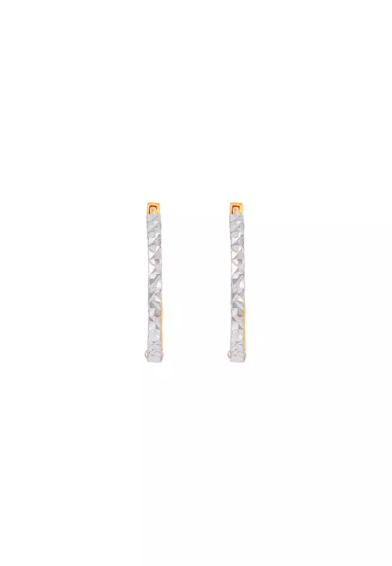 HABIB 916/22K Yellow and White Gold Earring 6GE00011025BI