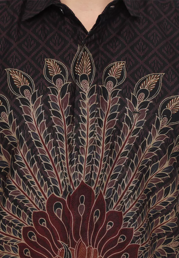 MY AKSA BATIK PRIA KEMEJA PENDEK HOSHI HEERA