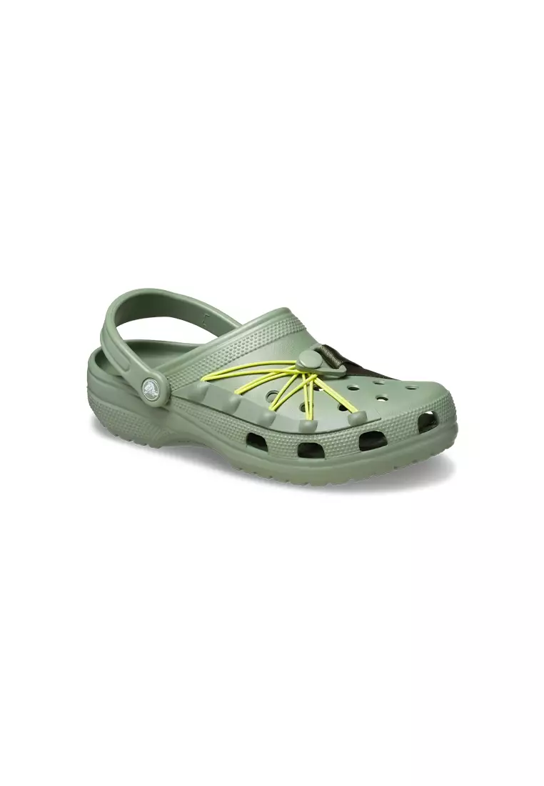 Discount on Crocs  shoes - SKU: Classic Lockdown Clog in Moss Multi