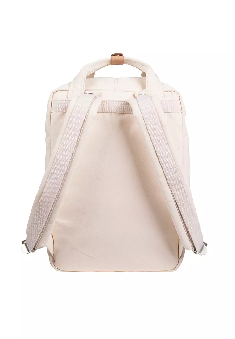 Doughnut Macaroon Organic Cotton Series Beige Backpack 2024 | Buy ...