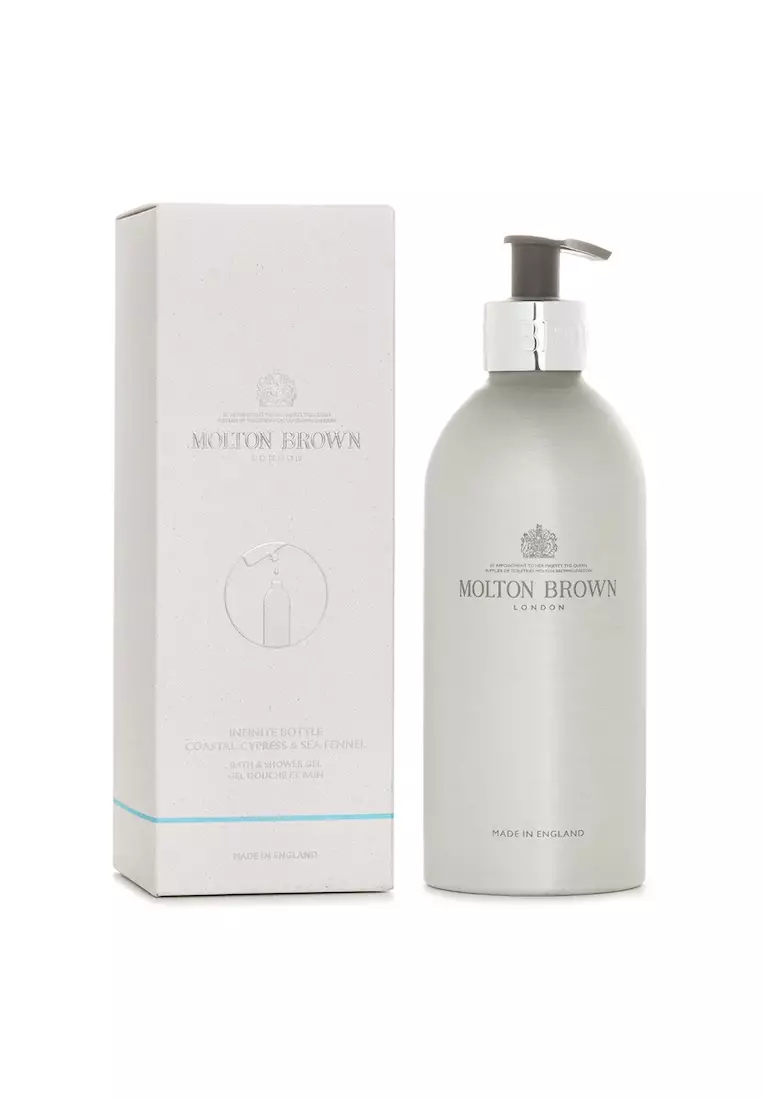MOLTON BROWN - 無限瓶 海岸柏樹與海茴香沐浴啫喱 400ml