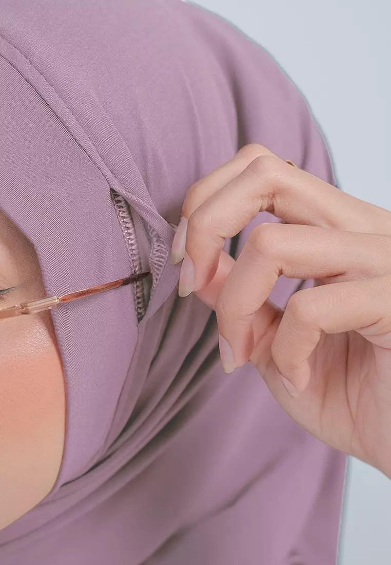 HIJAB INSTAN RANA - PASTEL PURPLE
