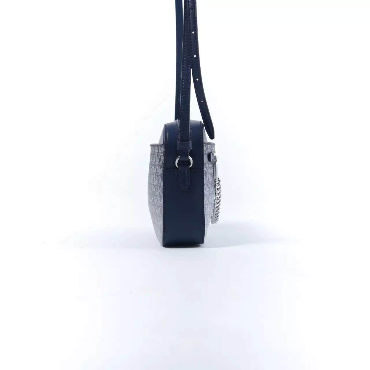 Tas MICHAEL KORS MK MONOGRAM SHW GRADIENT WHITE NAVY CHAIN CAMERA BAG 100% ORIGINAL