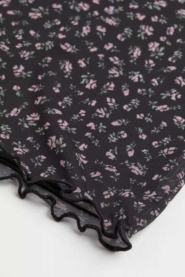 Jual H&M Mesh mini skirt Original 2023 ZALORA Indonesia