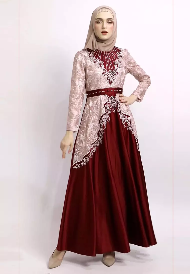 Chamoniq Gamis Organza Satin