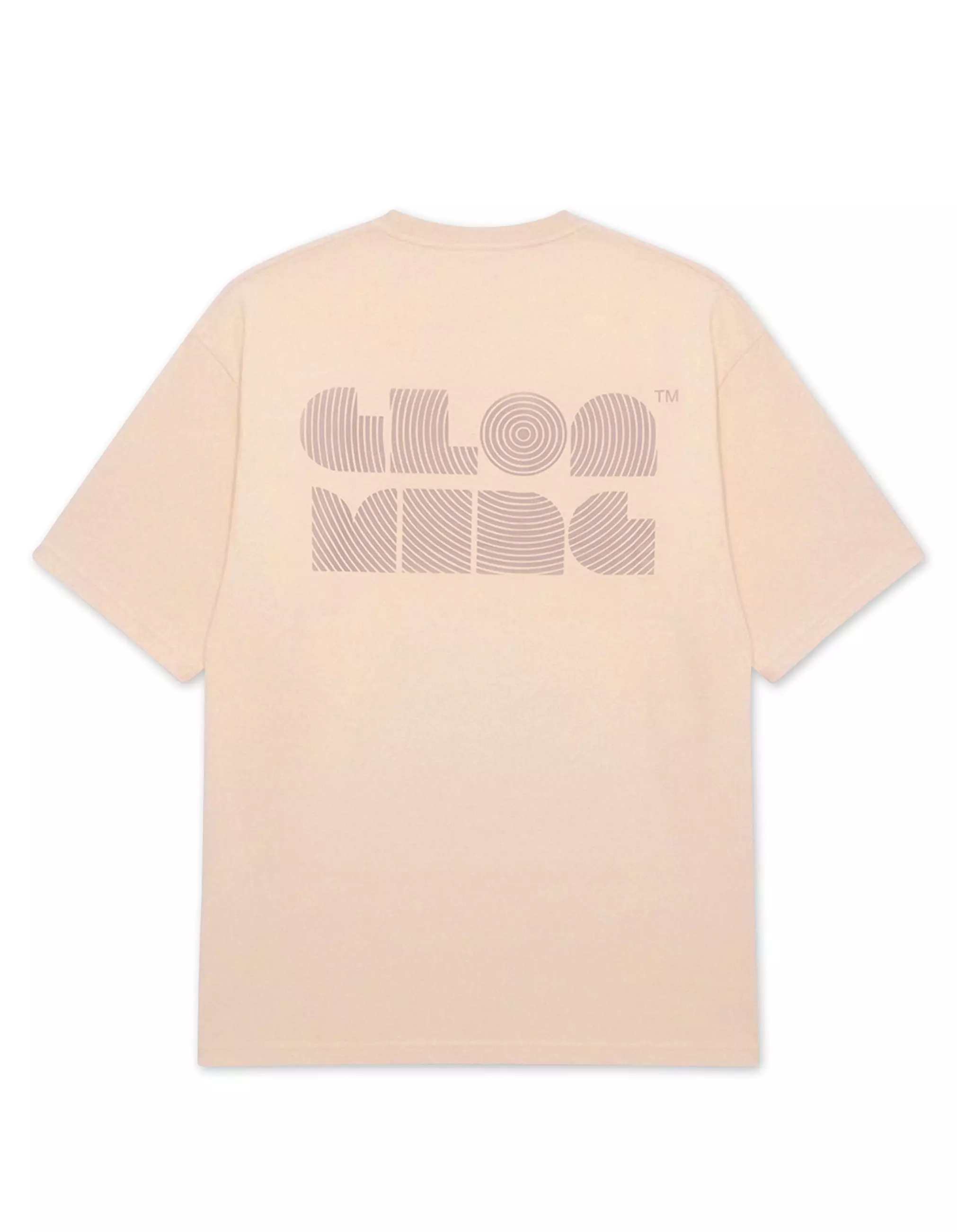 Kaos Design Nirvana Cream Hitam Unisex