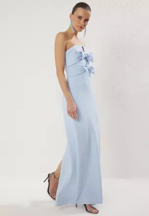 blue dress singapore Blue Mizuki Midi Dress  Melange Singapore
