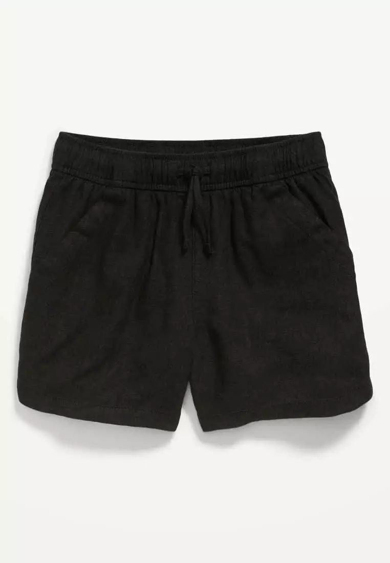 Buy Old Navy Linen-Blend Drawstring Shorts for Girls 2024 Online