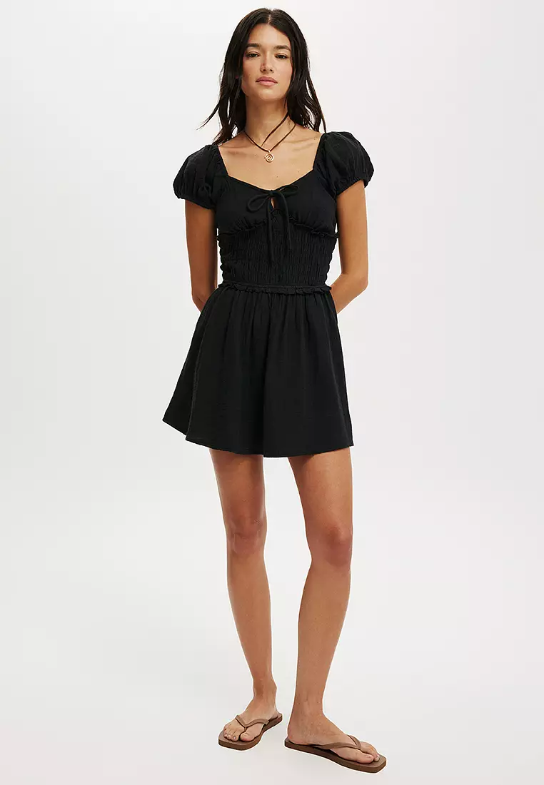 Charlie Open Back Mini Sundress