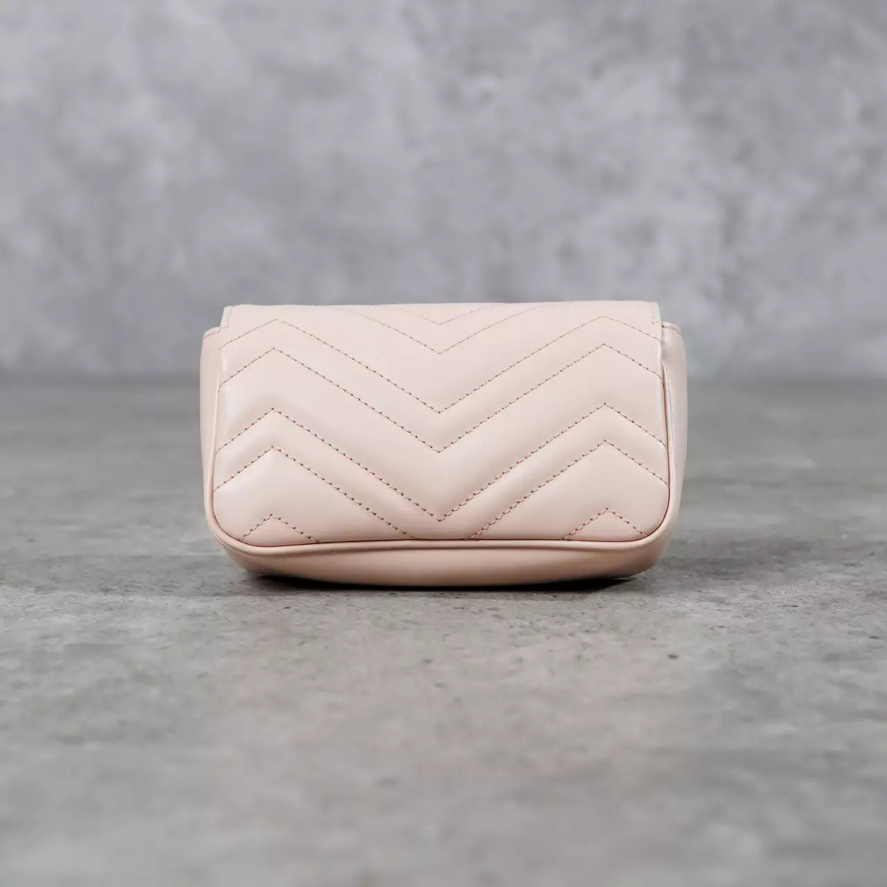 Tas GUCCI MARMONT GG SHINE GOLD PINK SUPER MINI SHOULDER BAG 100% ORIGINAL