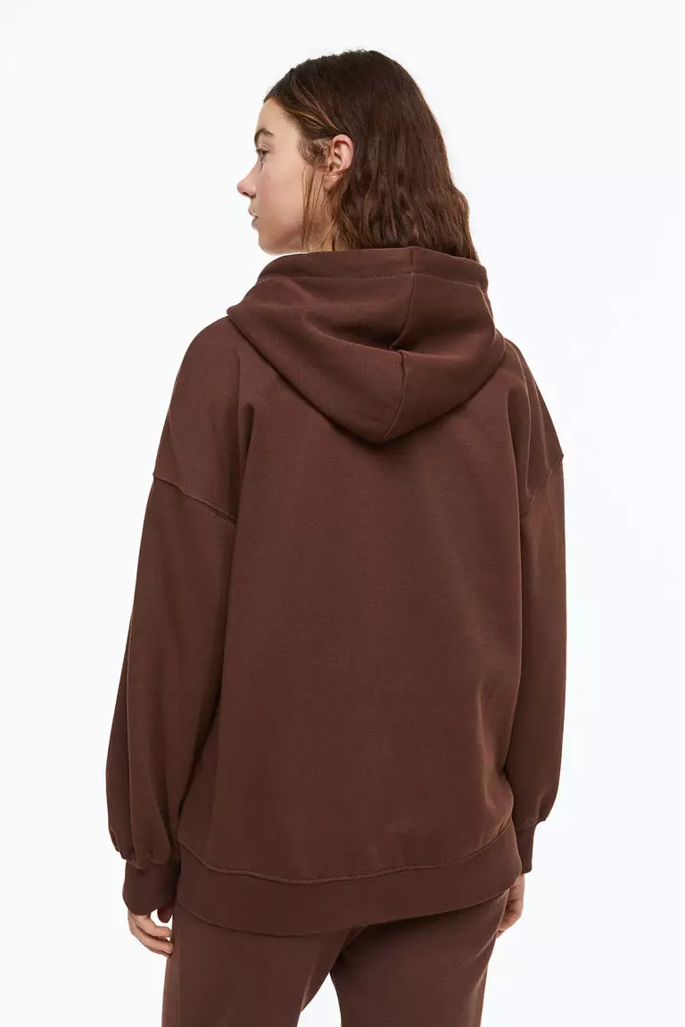Jual H&M Oversized zipthrough hoodie Original 2023 ZALORA Indonesia