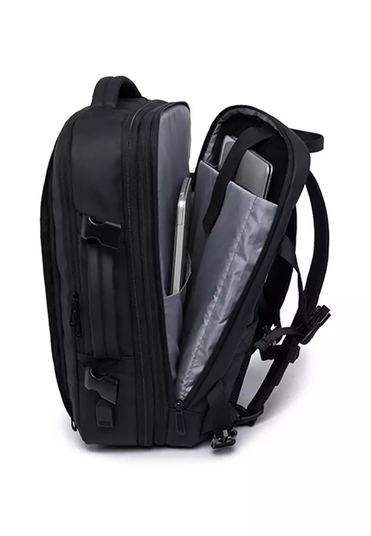 Expandable Travel Laptop Backpack 15.6 inch Multi Compartment Waterproof Anti-thief Backpack
