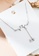ZITIQUE silver Women's Heartbeat Necklace - Silver 934E4AC8574A7FGS_5