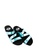 Otto blue Metallic Slide Sandals AE6E5SH83B07C1GS_4