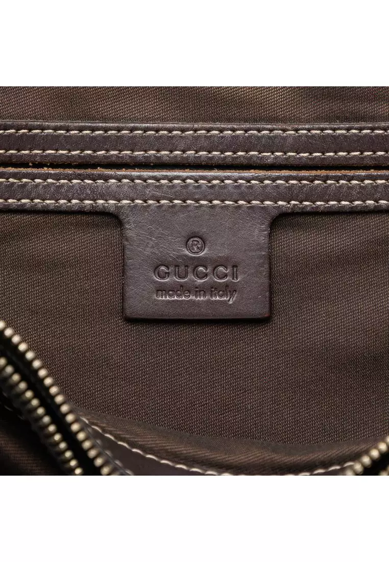 Pre-Loved Gucci Gg Supreme Joy Vertical Tote
