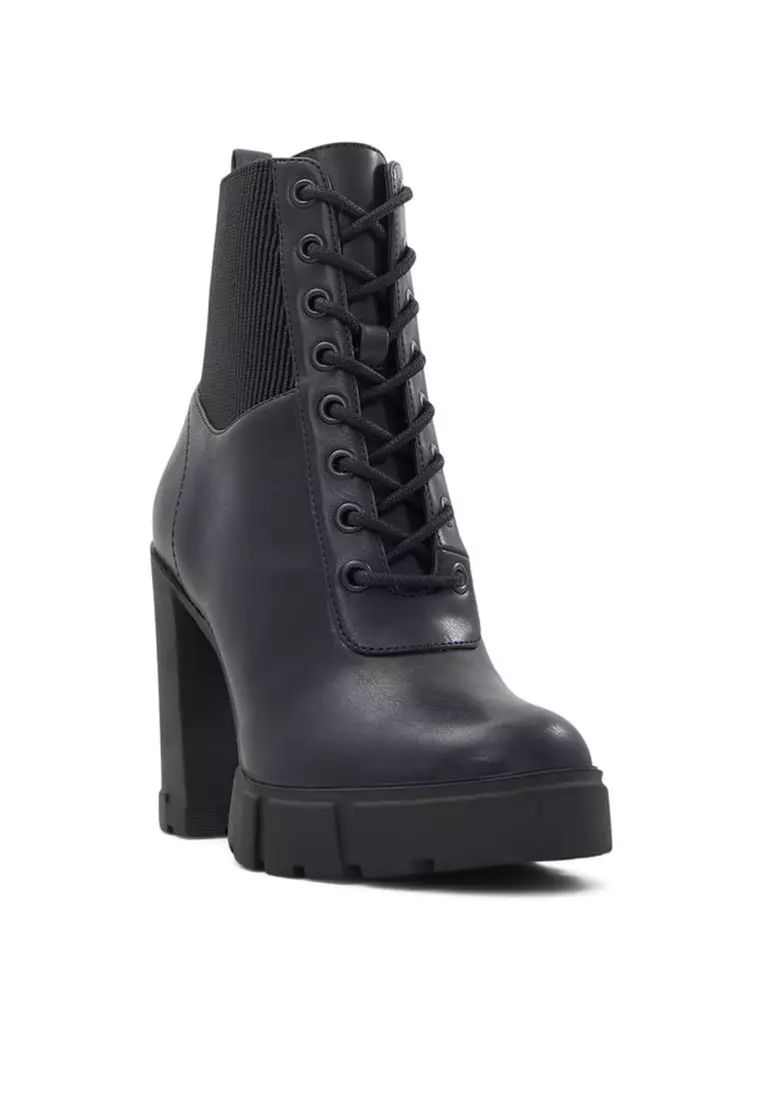 Aldo lace up top booties