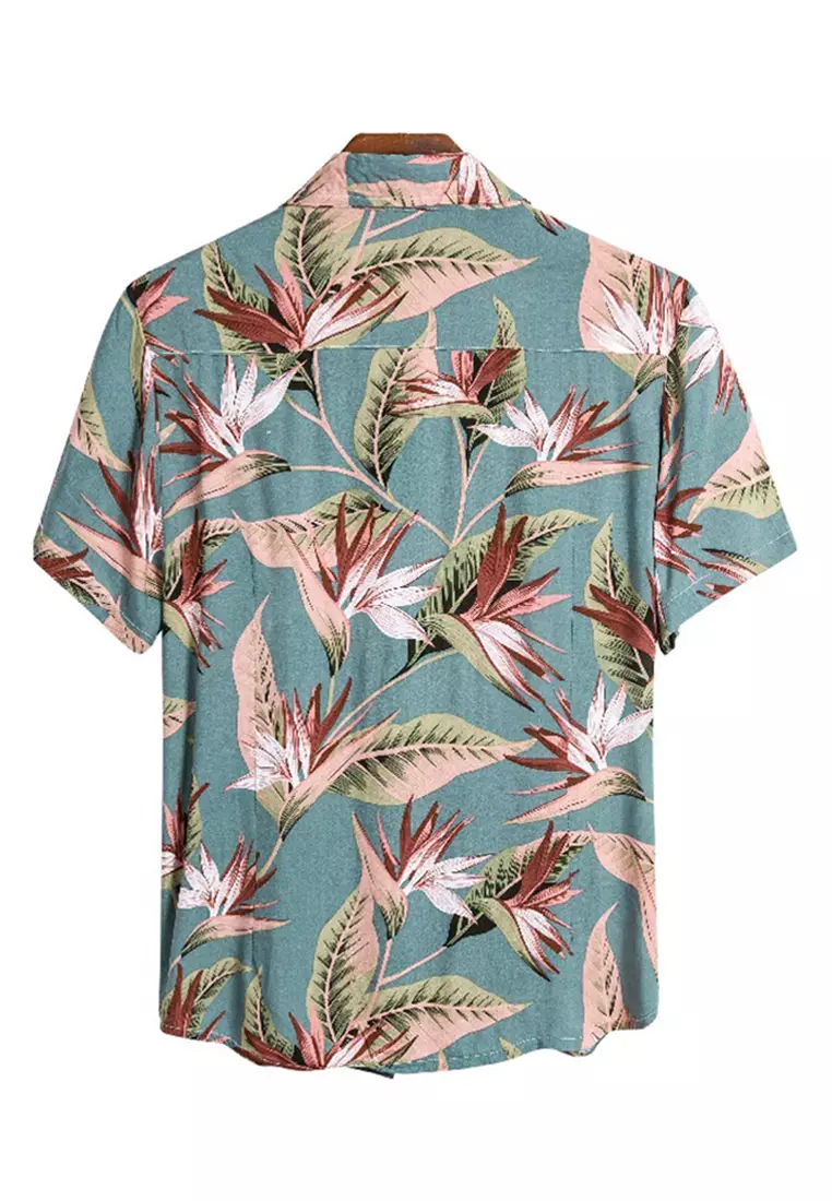 Short Sleeve Printed Shirt YL-CS159