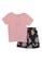 Milliot & Co. pink Gillian Pyjama Set CAF0EKAA91766AGS_2