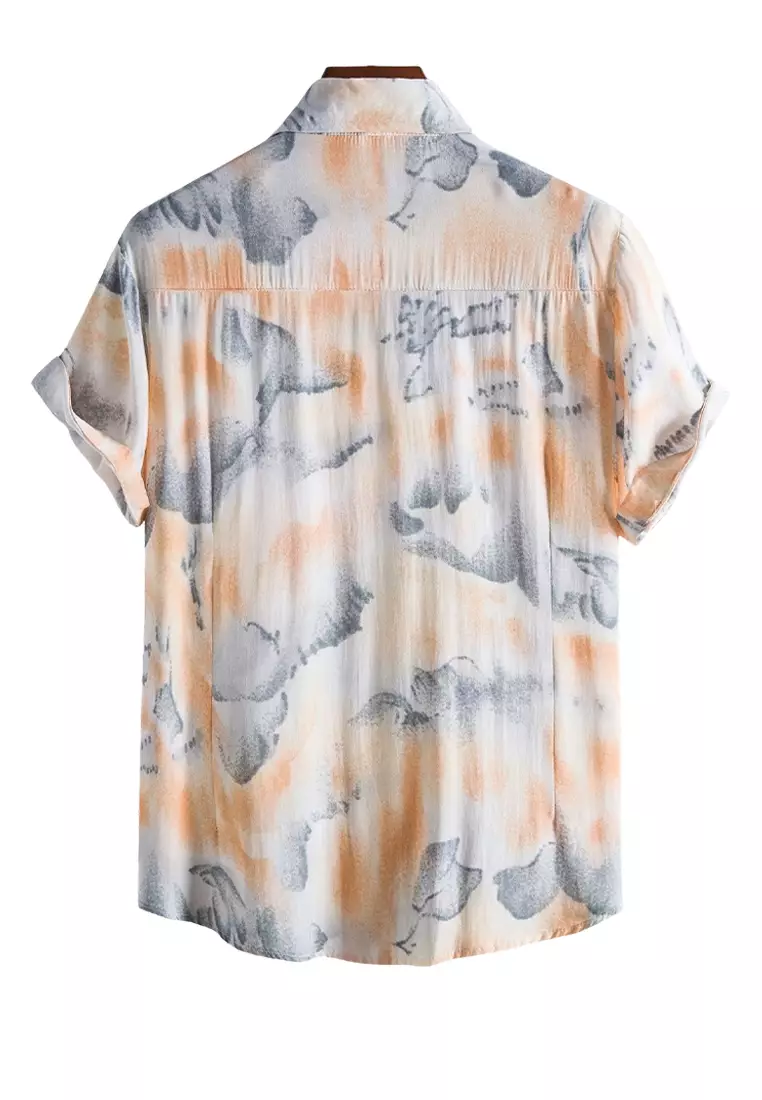 Short Sleeve Printed Shirt YL-C132