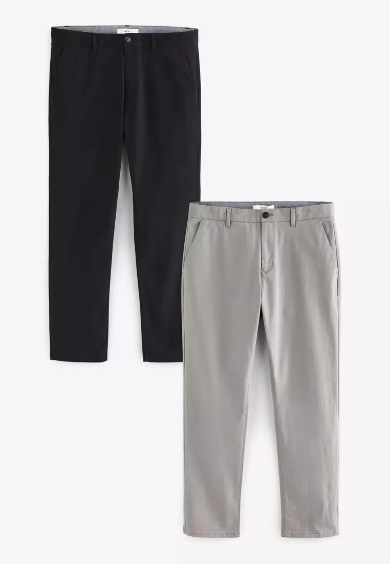 Next slim fit best sale black trousers
