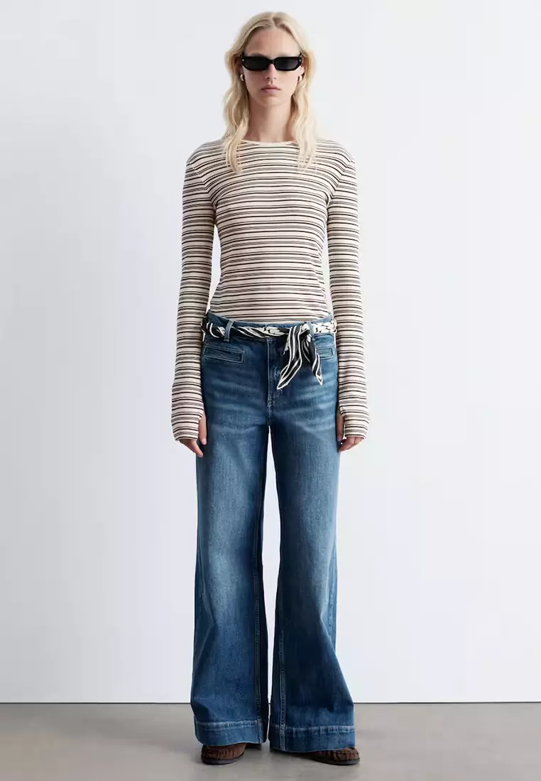 Regular Wide-Leg Jeans