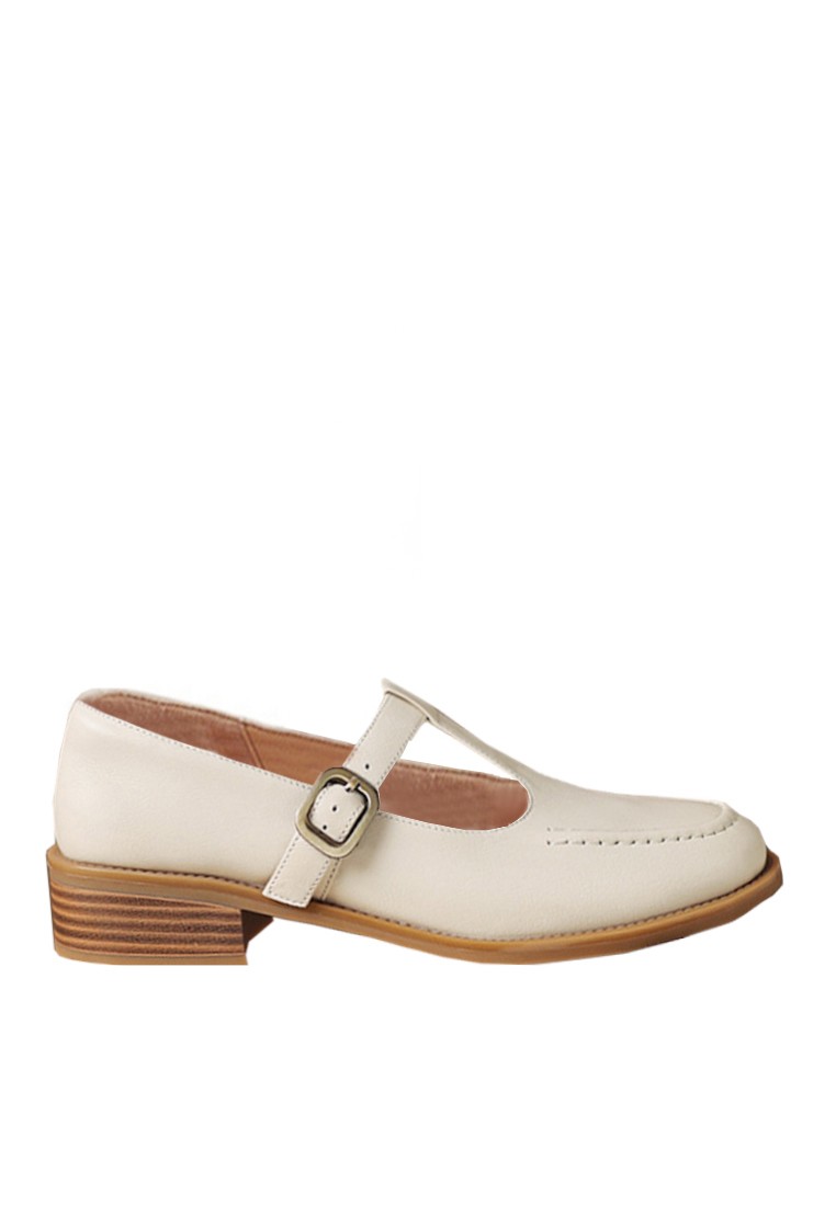 VANSA Top Layer Cowhide Mary Jane Shoes VSW-F03031823