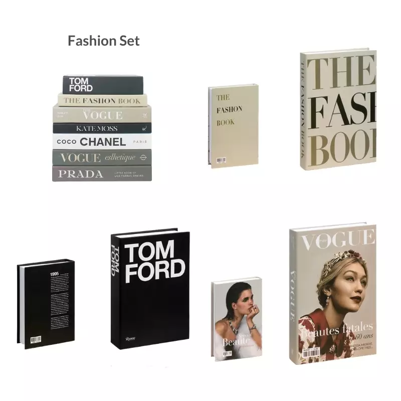 7pc Decorative Book Set (Fashion set)