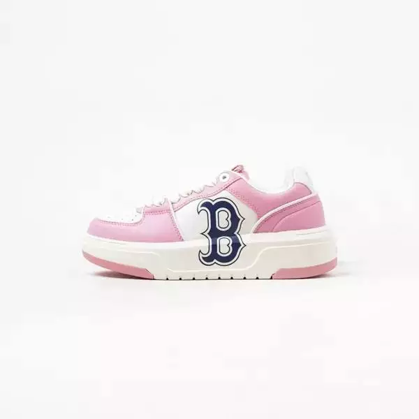 Sepatu MLB B LINER PINK WHITE CHUNKY SNEAKER 100% ORIGINAL
