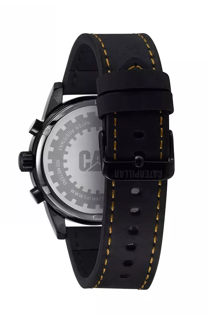 Caterpillar Men NR.161.34.123 Leather Black