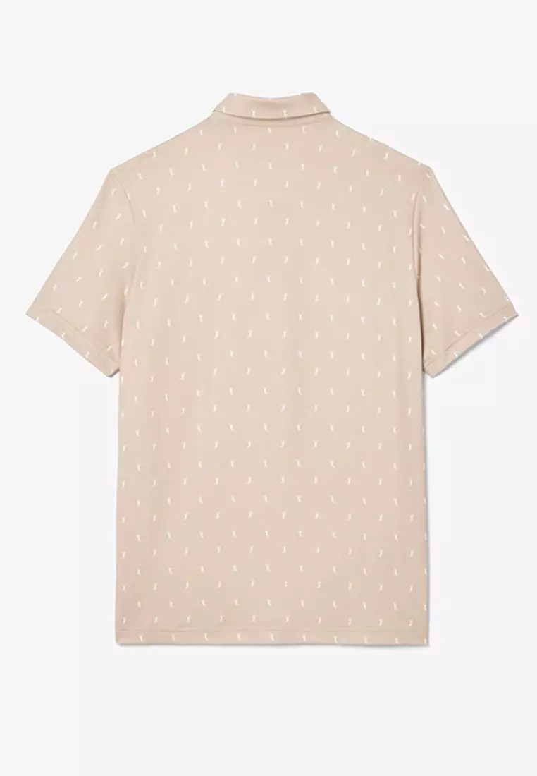 Golf Printed Recycled Polyester Polo Shirt