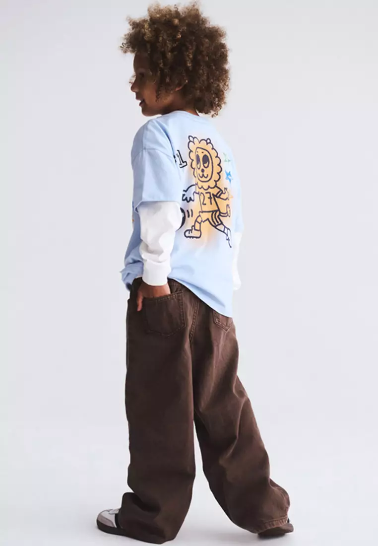 Licensed Drop Shoulder Short Sleeve Tee