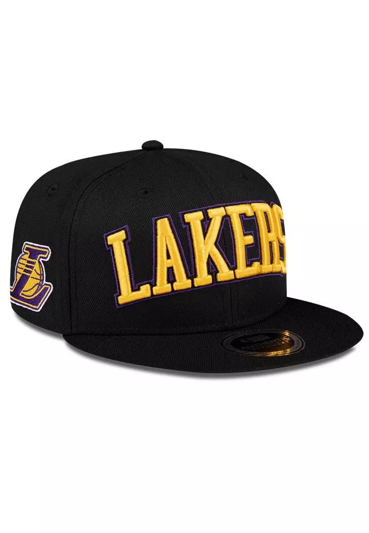 Team 3D Embroidery Los Angeles Lakers Mens Flat Cap