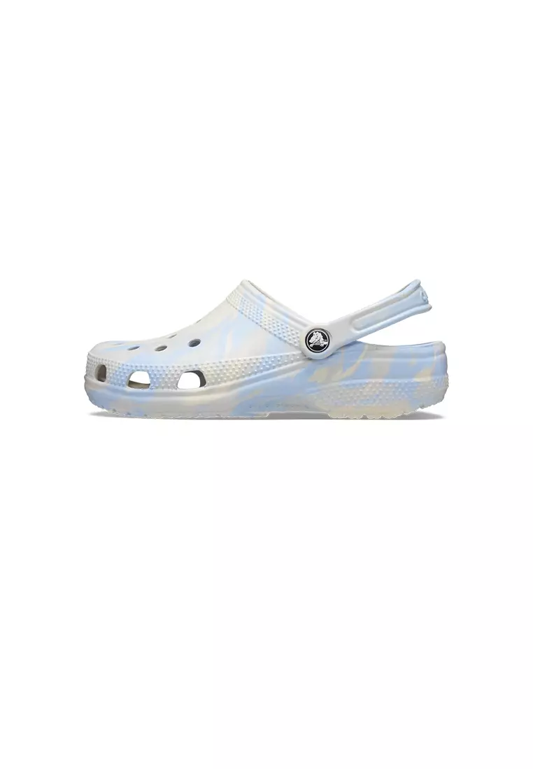 Buy Crocs Classic Marbled Clog in Blue Calcite Multi 2024 Online ...