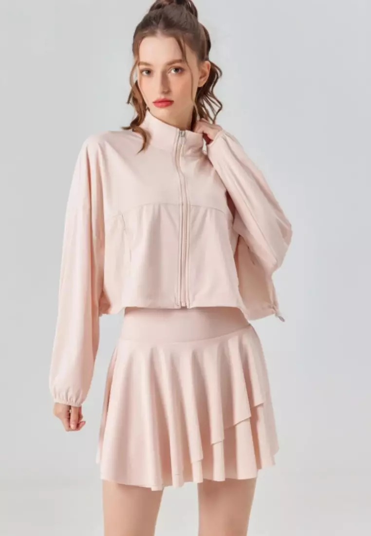 Belle Skort – High Waist Flowy Tennis Skirt with Built-in Shorts for Women