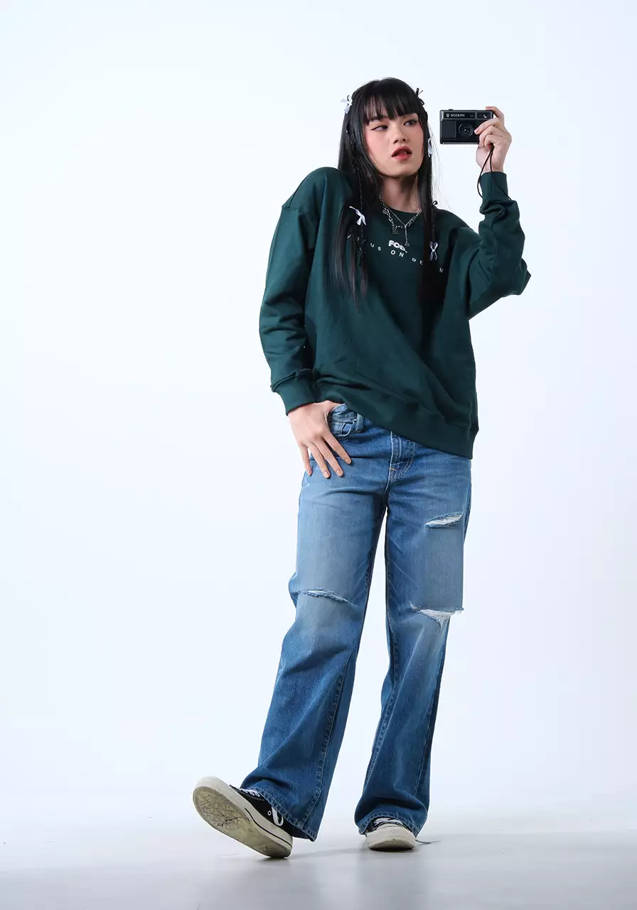 Sweater Carra Dark Green
