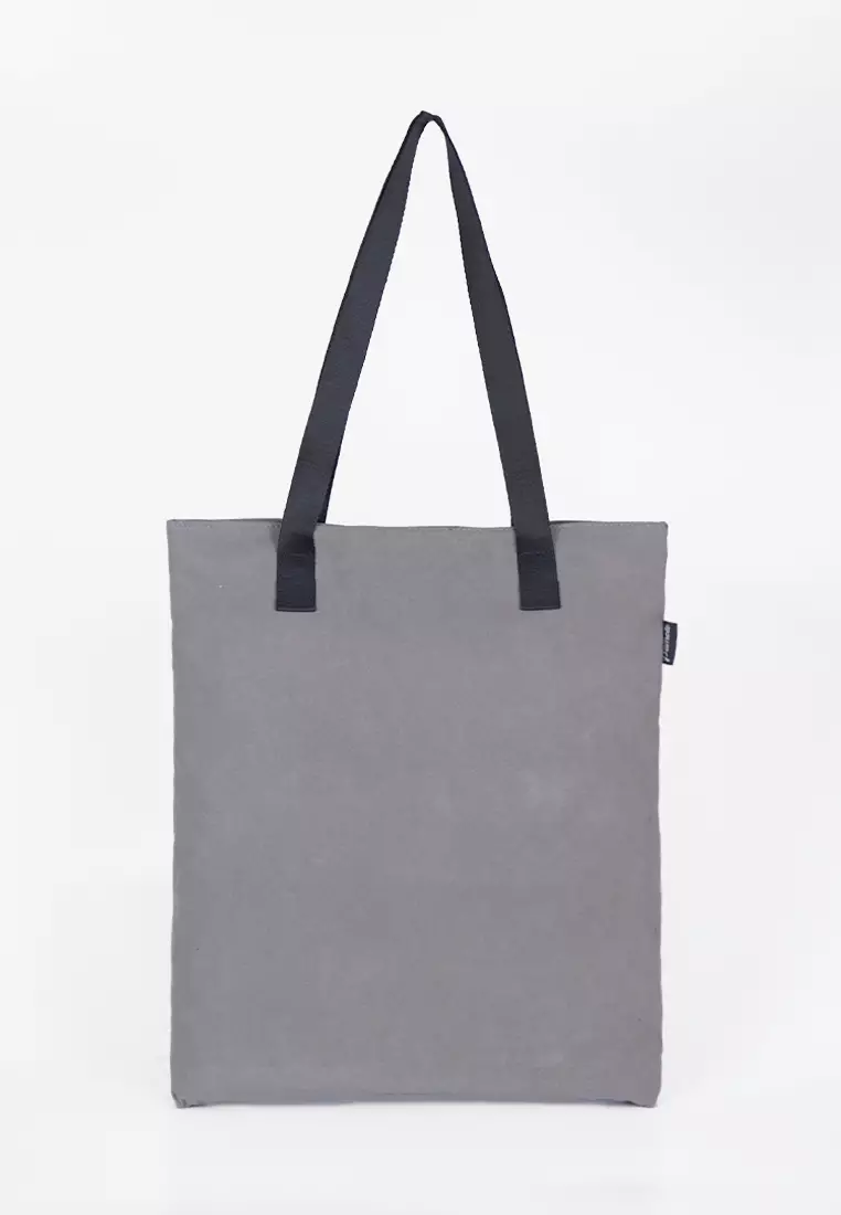 Tote Bag Wanita Tas Wanita Penutup Resleting Ummo Series Abu