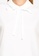 G2000 white Extended Sleeve Collared Blouse 898BBAA7288431GS_3