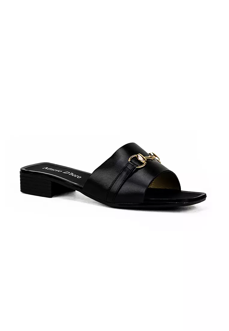 Discount on Mario D' Boro Runway  shoes - SKU: Mario D' Boro Women Sandals Lv 22806 Black