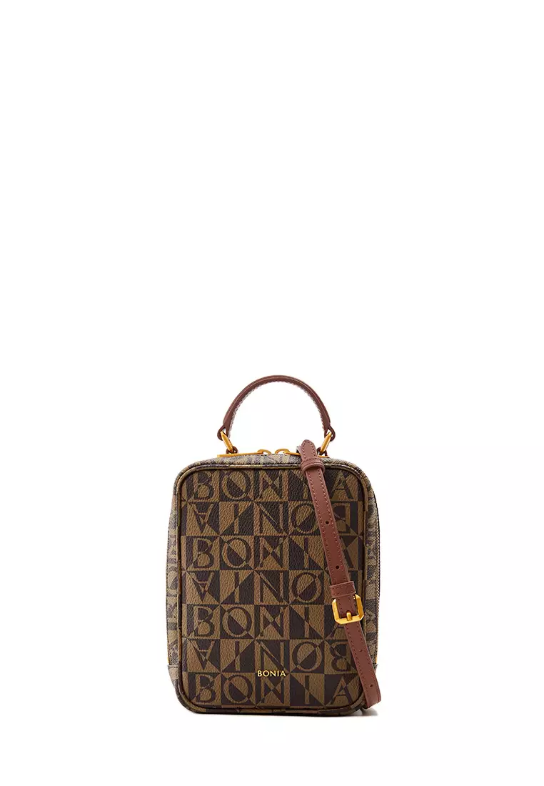 Buy BONIA Teracotta Ciccio Monogram Mini Sling Bag Online ZALORA