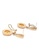 BELLE LIZ orange Aline Gold Pretty Gem Simple Earrings 26B7DAC9DBD4D2GS_3