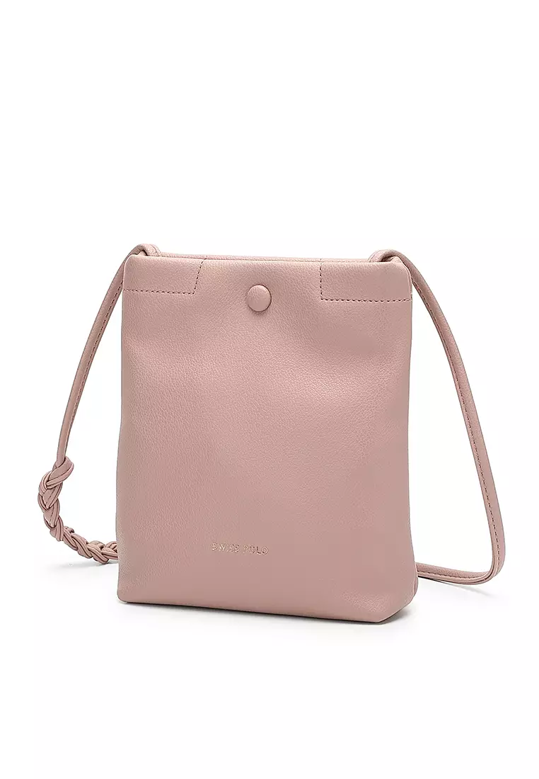 Women's Sling Bag / Crossbody Bag (Tas Selempang Wanita) - Merah Jambu