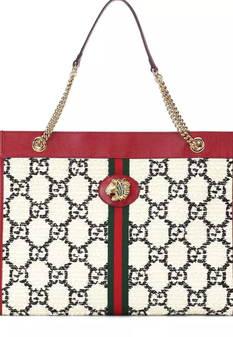 Gucci rajah sales large tote bag