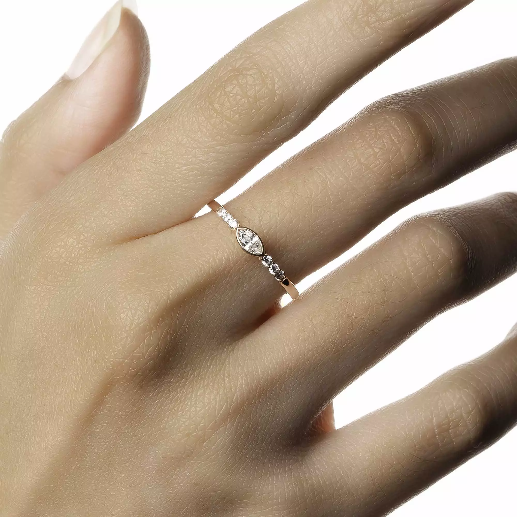 Cincin Emas 7k - Bliss Gold Ring - Juene x Cassandra Lee Enchanted Collection - Juene Jewelry