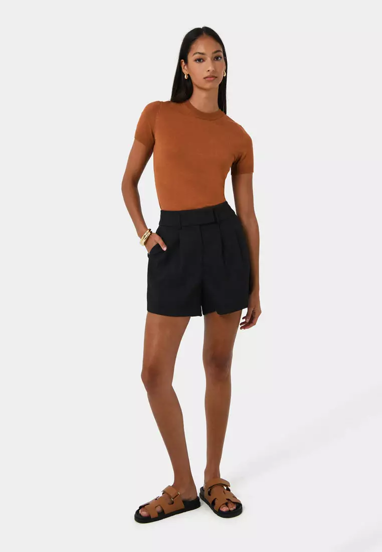 Lexee Pleat Front Short
