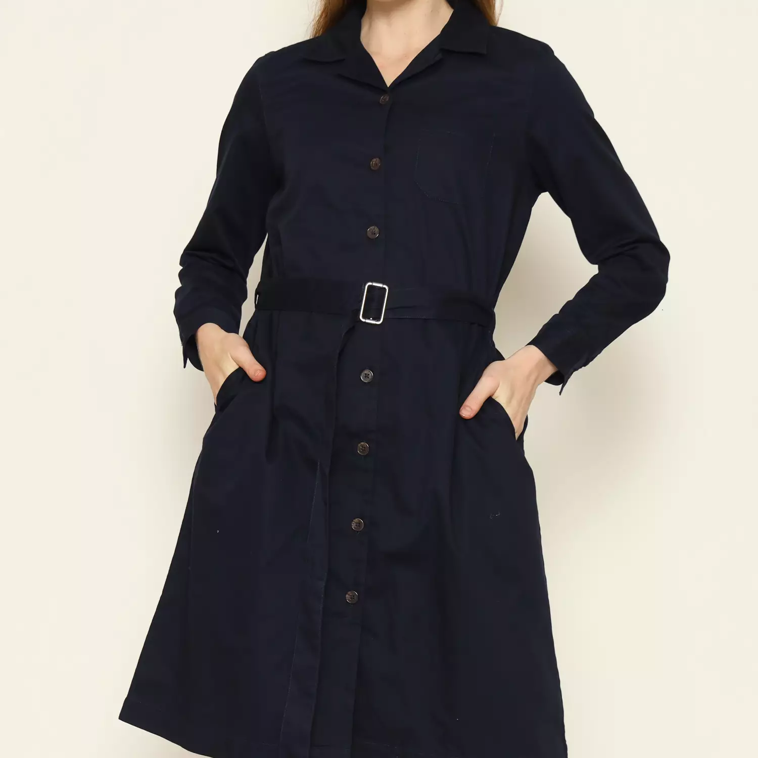 Phyra Long Tunik Navy